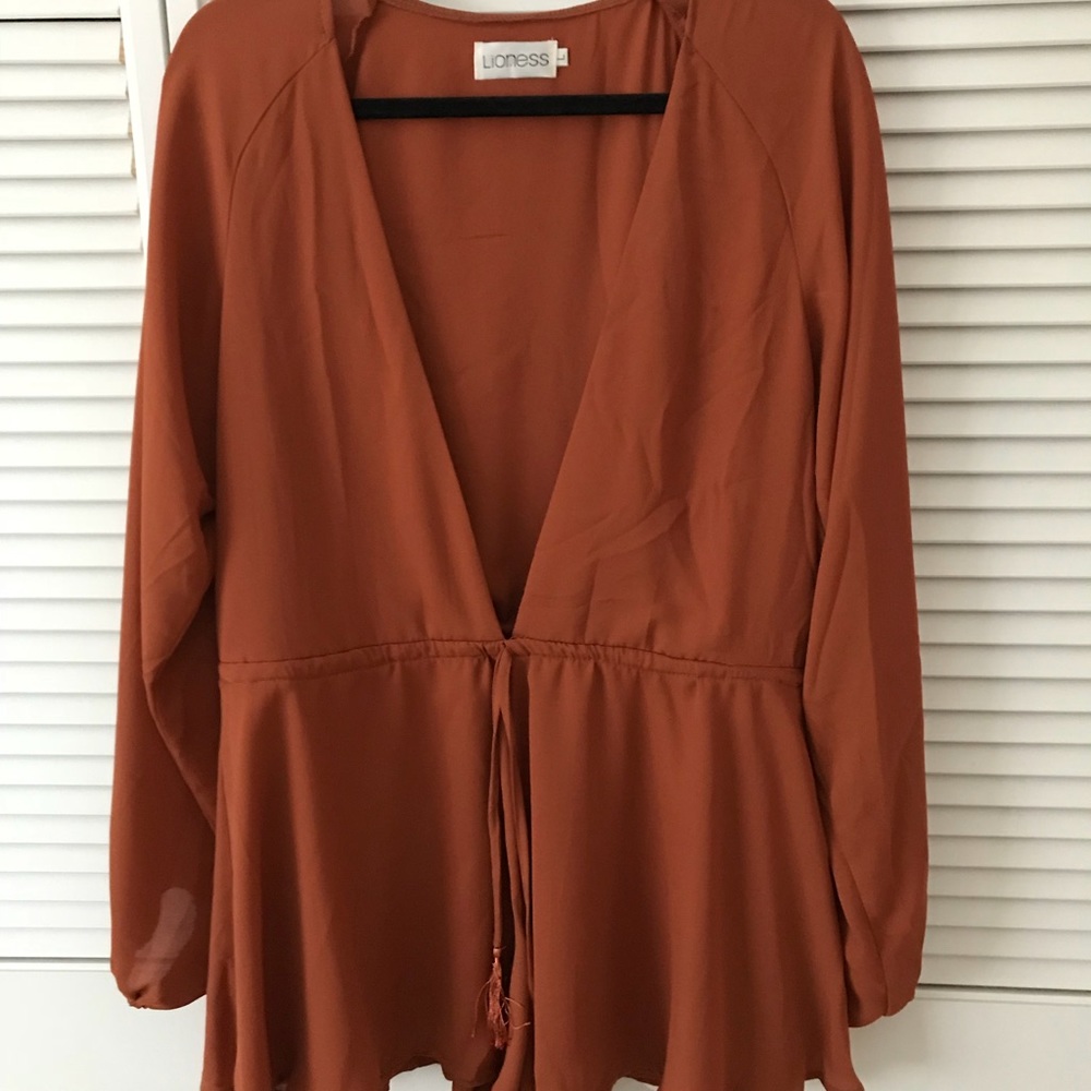 Deep V romper